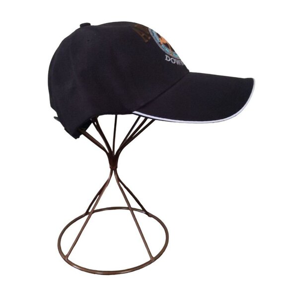 Australia Down Under Cap Hat Black & Brown embroidered kangaroo One Size(NWT) - Picture 3 of 8